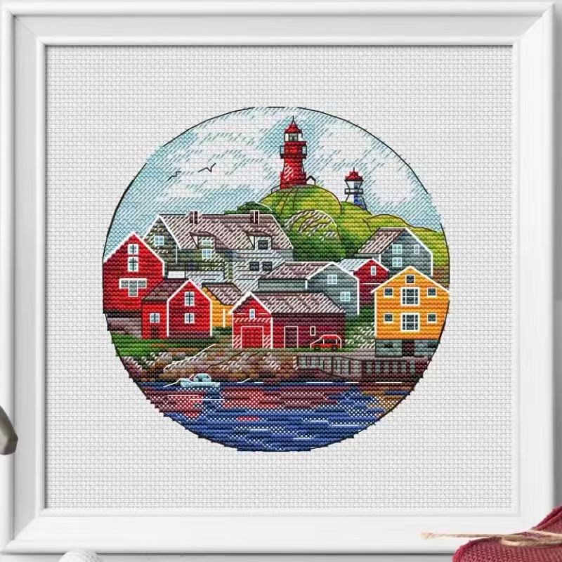Textile Sewing Patterns - 16121C Cross Stitch Cross-stitch Embroidery Needlework
