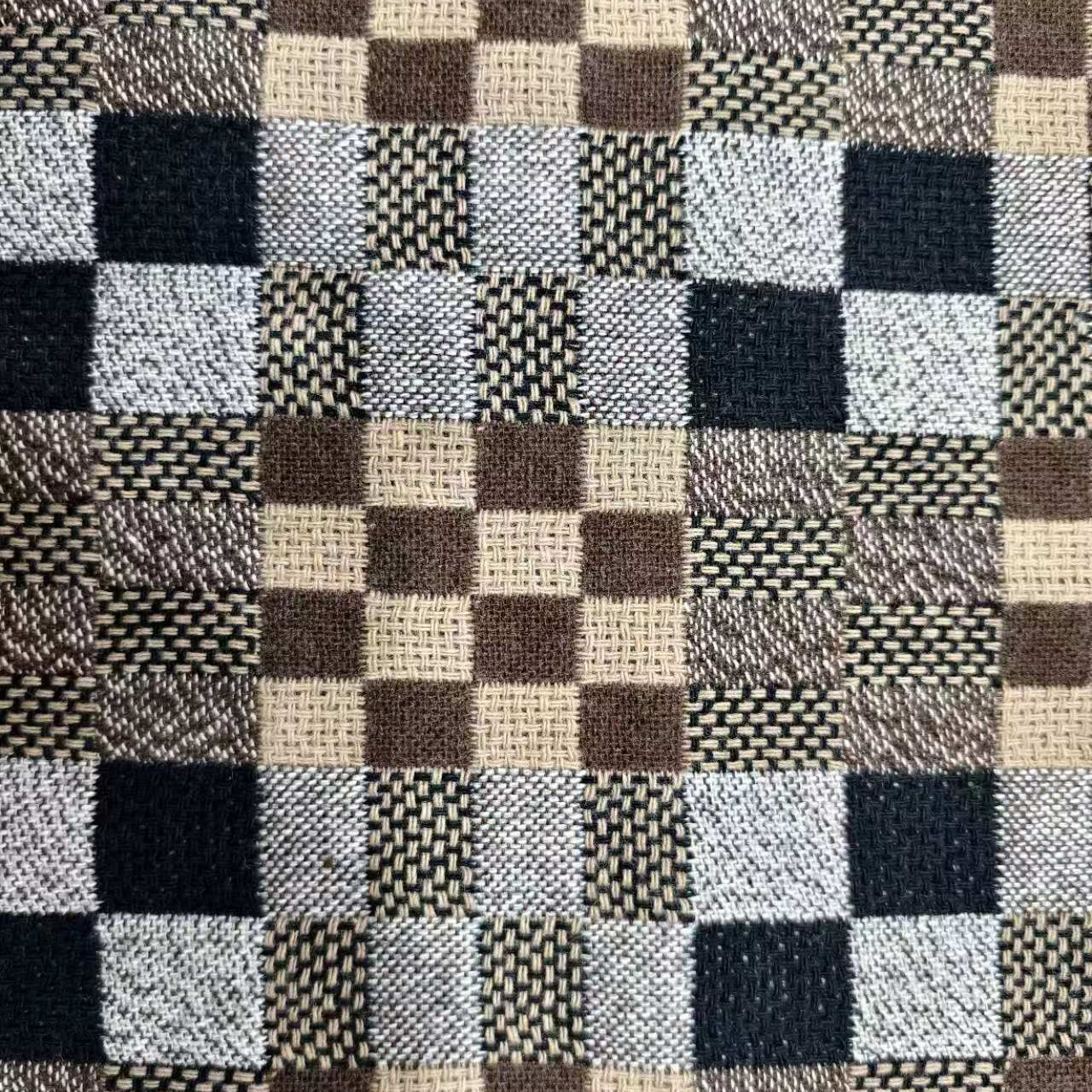 Grid Tweed Wool Fabric，for Fal - đánh giá và giá Sewing Tweed Fabric