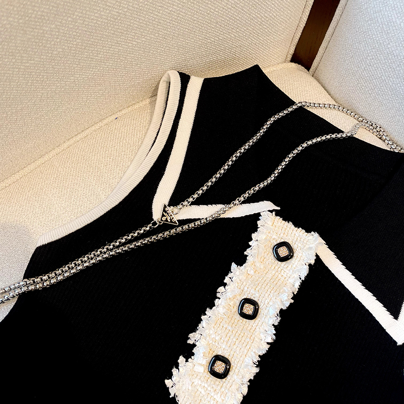 Slim Fit Knitted Vest Women's  - đánh giá và giá Sewing Vest