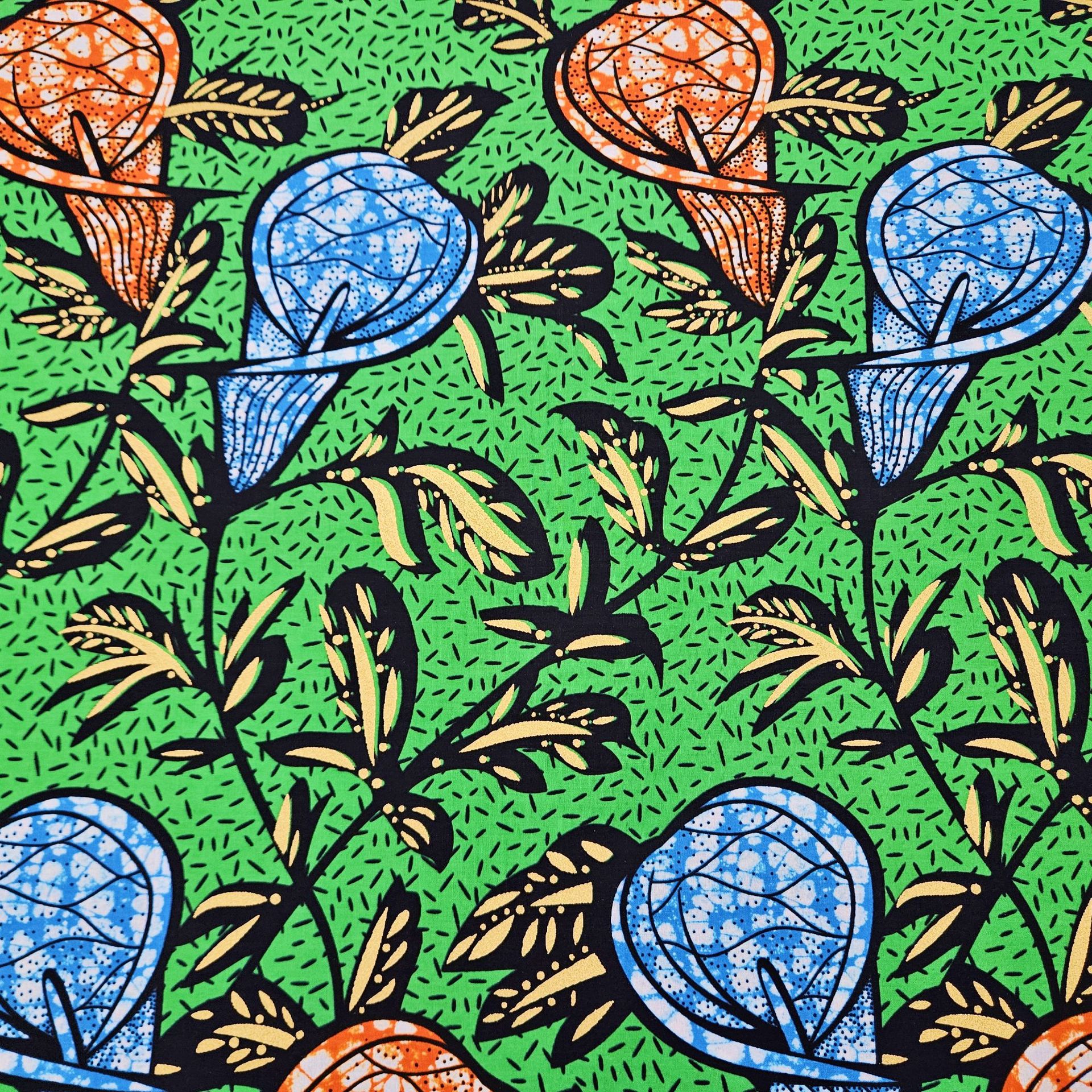 46Inch Wide 6Yards Long Cotton - đánh giá và giá Sewing Batik Fabric