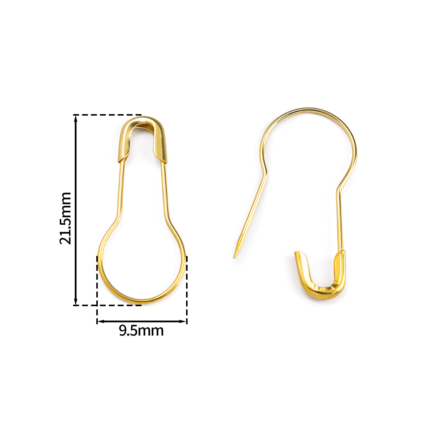 100Pcs/Lot Metal Gourd Safety  - đánh giá và giá Sewing Necessities