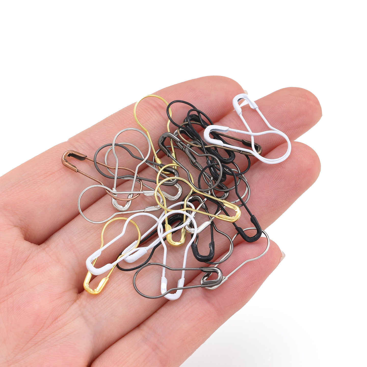 100Pcs/Lot Metal Gourd Safety  - đánh giá và giá Sewing Necessities