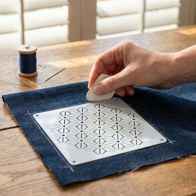 8/9/24/32Pcs Sashiko Embroider - đánh giá và giá Textile Sewing Patterns