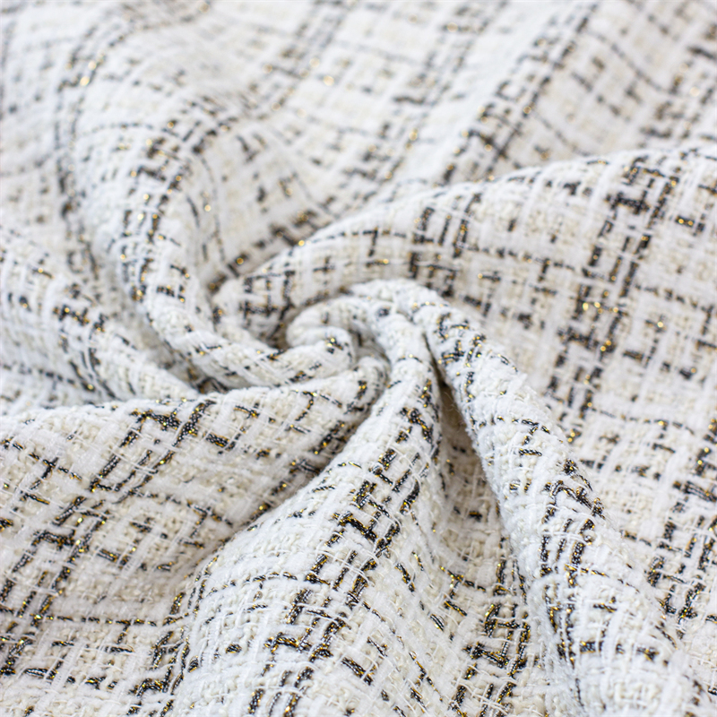 New Tweed Woolen Fabric Autumn - đánh giá và giá Sewing Tweed Fabric