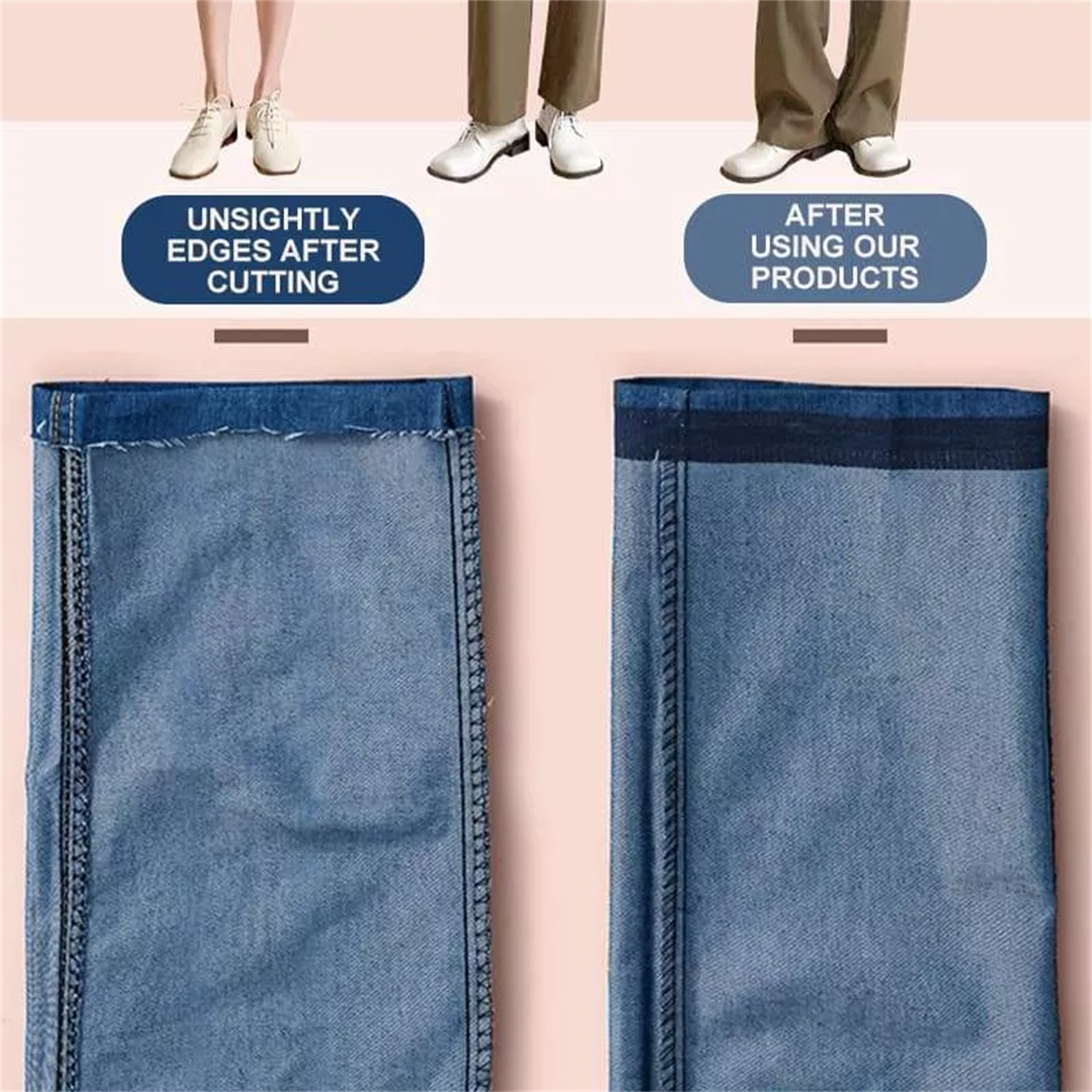 Pants Edge Shorten Self-Adhesi - đánh giá và giá Interfacing Iron On