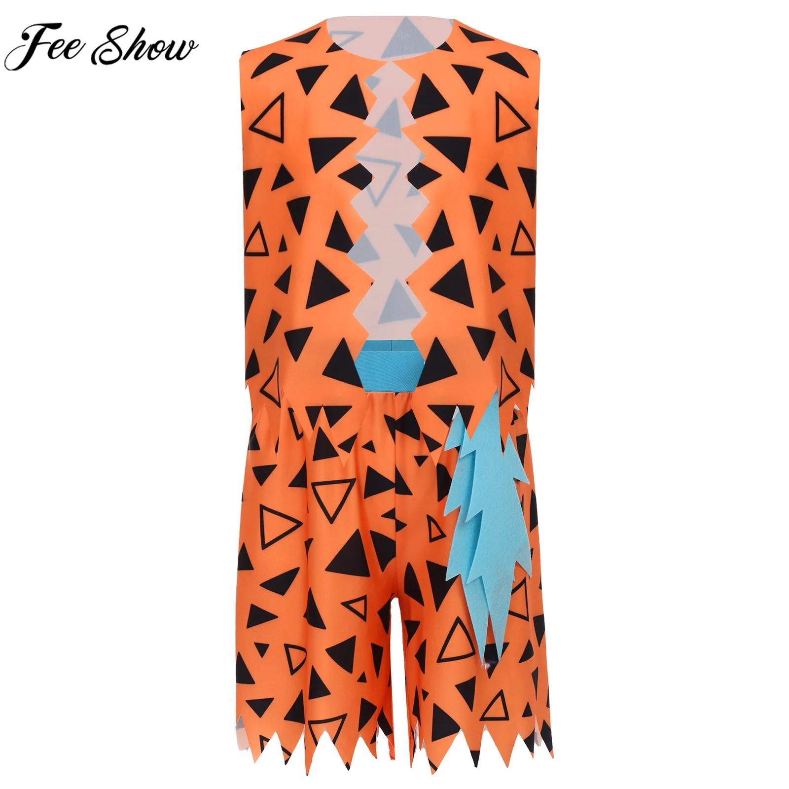 6-16Y Boys Flintstone Costume  - đánh giá và giá Sewing Vest