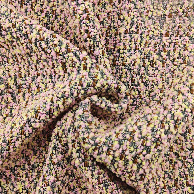 Pink Color Terry Yarn-Dyed Bra - đánh giá và giá Sewing Tweed Fabric