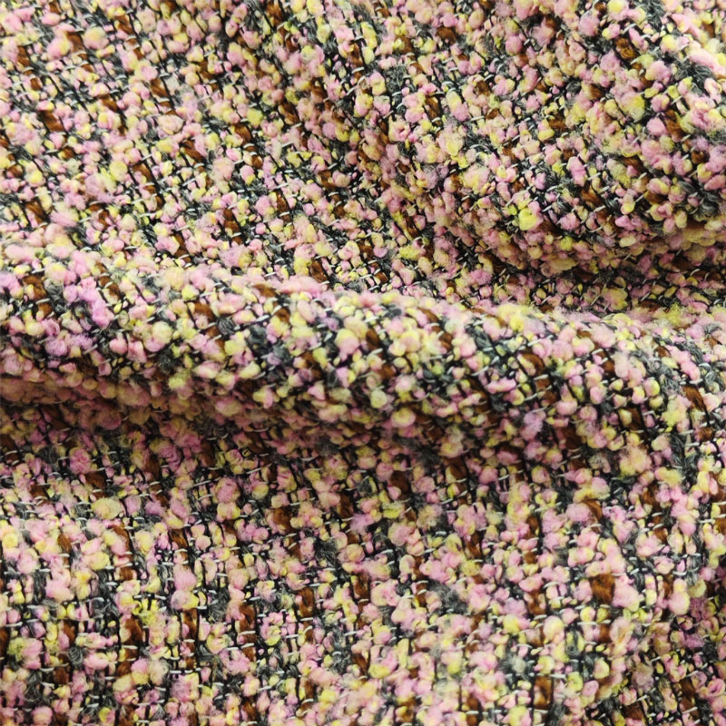 Pink Color Terry Yarn-Dyed Bra - đánh giá và giá Sewing Tweed Fabric