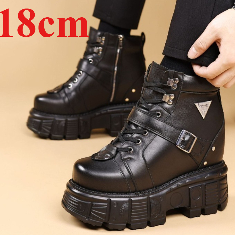 Genuine Leather Motorcycle Boo - đánh giá và giá Sewing Cloth