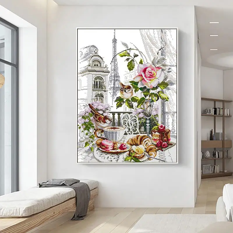 Joy Sunday Print Cross Stitch  - đánh giá và giá Textile Sewing Patterns