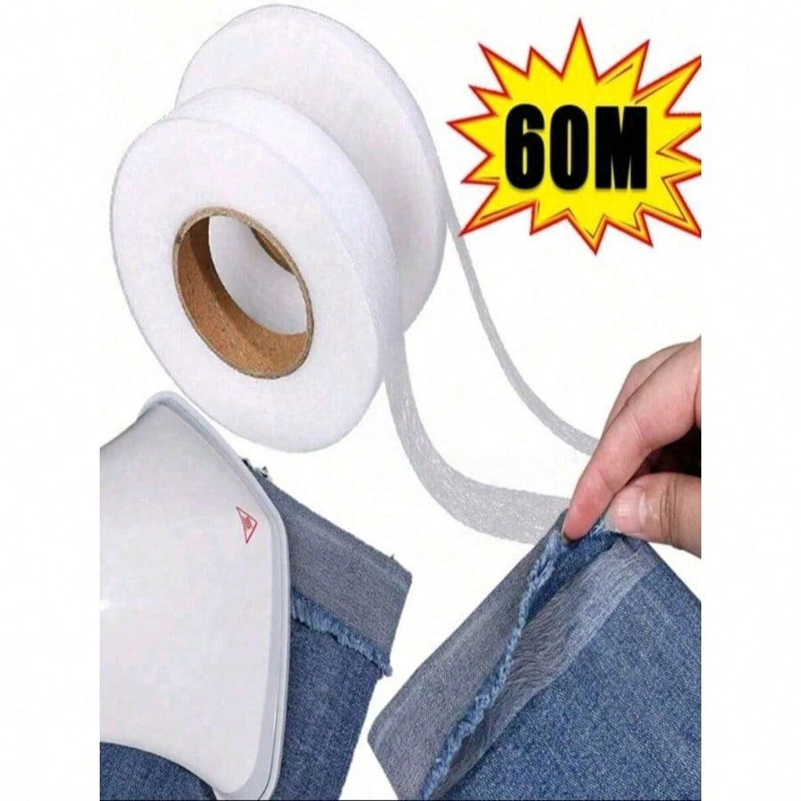 1Roll 60M Iron-On Hemming Tape - đánh giá và giá Hem Tape Fusible