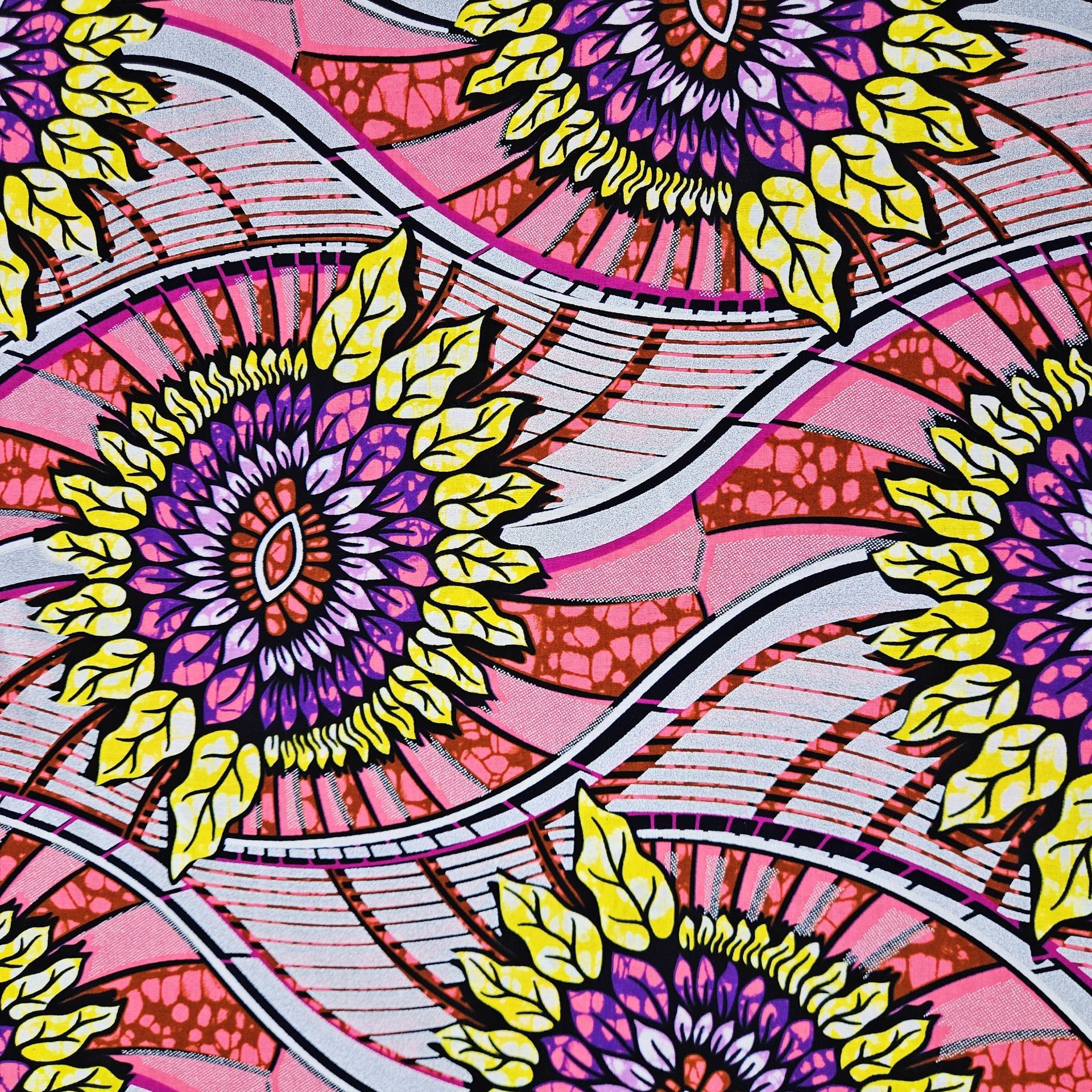 6Yards Long Cotton African Sty - đánh giá và giá Sewing Batik Fabric